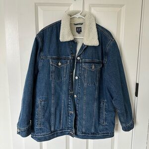 Denim Sherpa Jacket